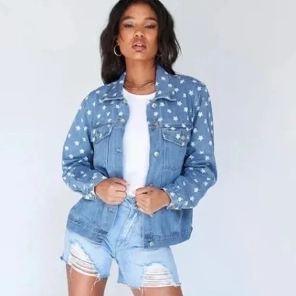 Princess Polly | SUPERSTAR DENIM JACKET Various Sizes Available - Picture 5 of 5